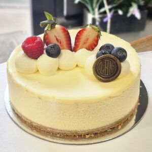 New York baked cheesecake